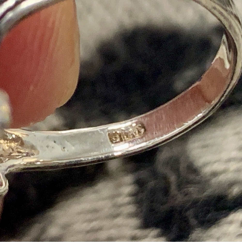 Sterling silver fairy ring. Size 5. - Picture 5 of 5